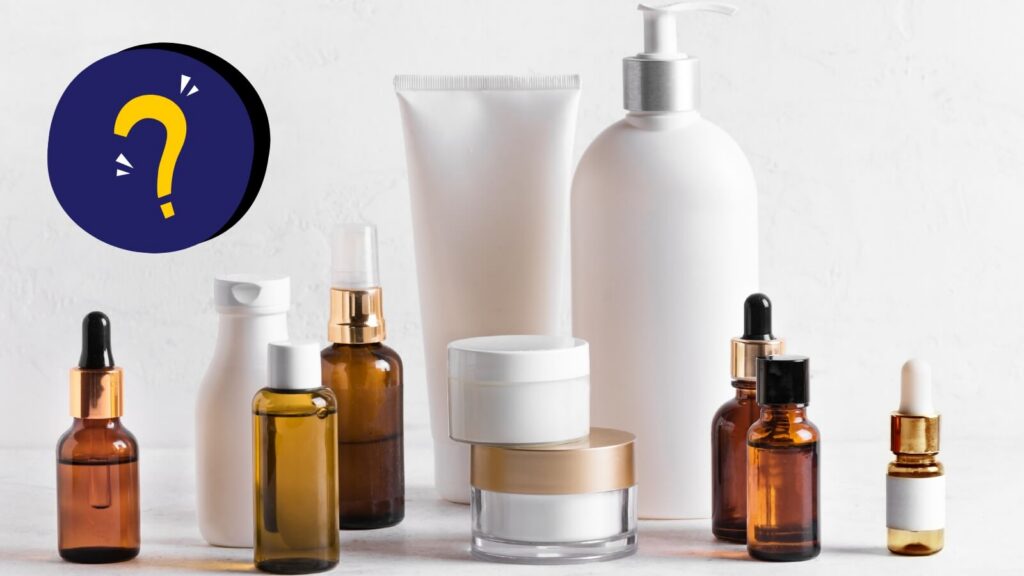 collection of lotion bottles and serums